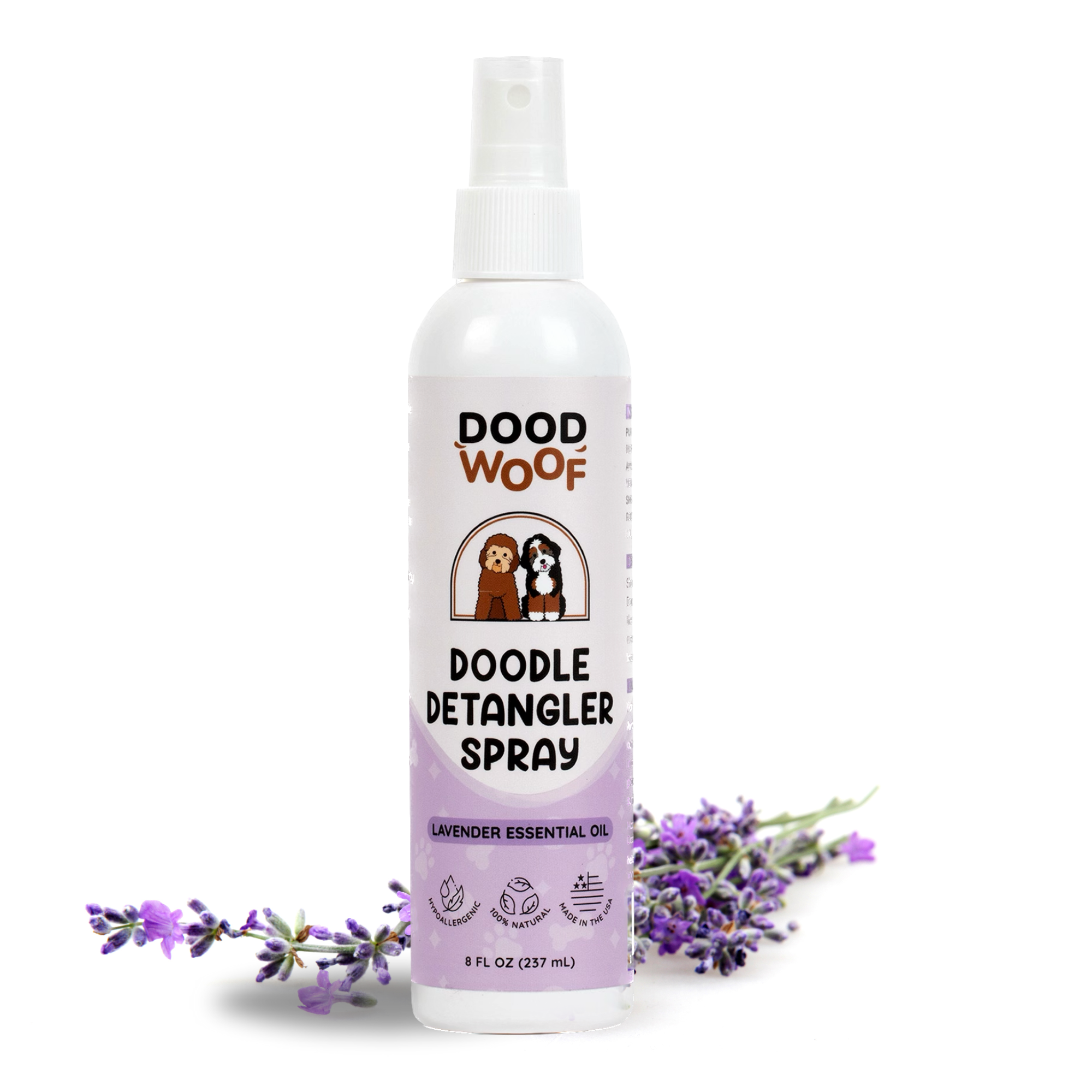 Doodle Detangler Spray Dood Woof