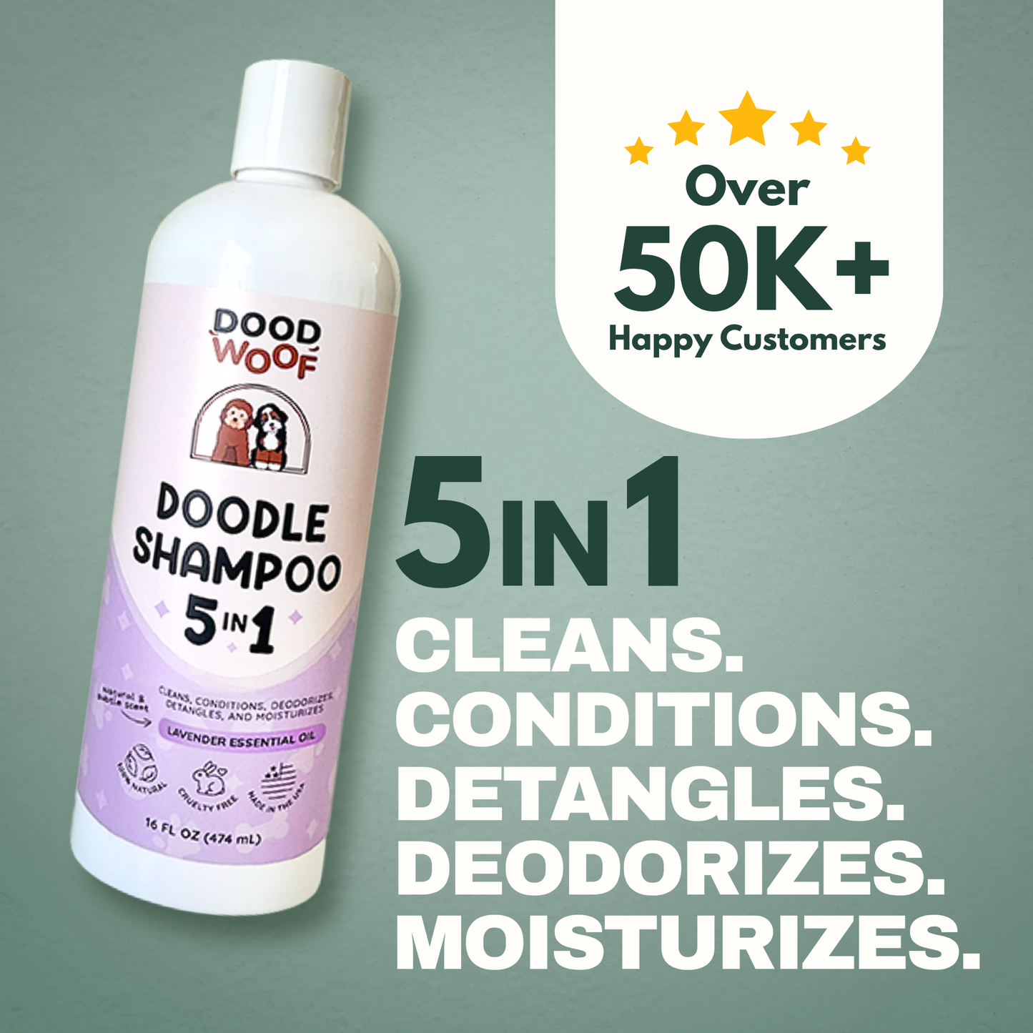 Doodle Detangling Kit: Shampoo + Detangler