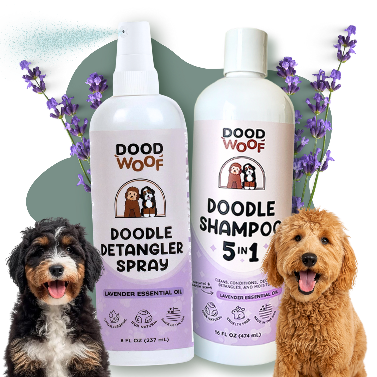 Doodle Detangling Kit: Shampoo + Detangler